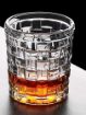 Picture of Checks Round Glass Whisky 6 pis set 300 ml  round glass drinking glass vodka glass short glass wine glass beer glass diamond glass diamond cut whiskey glass